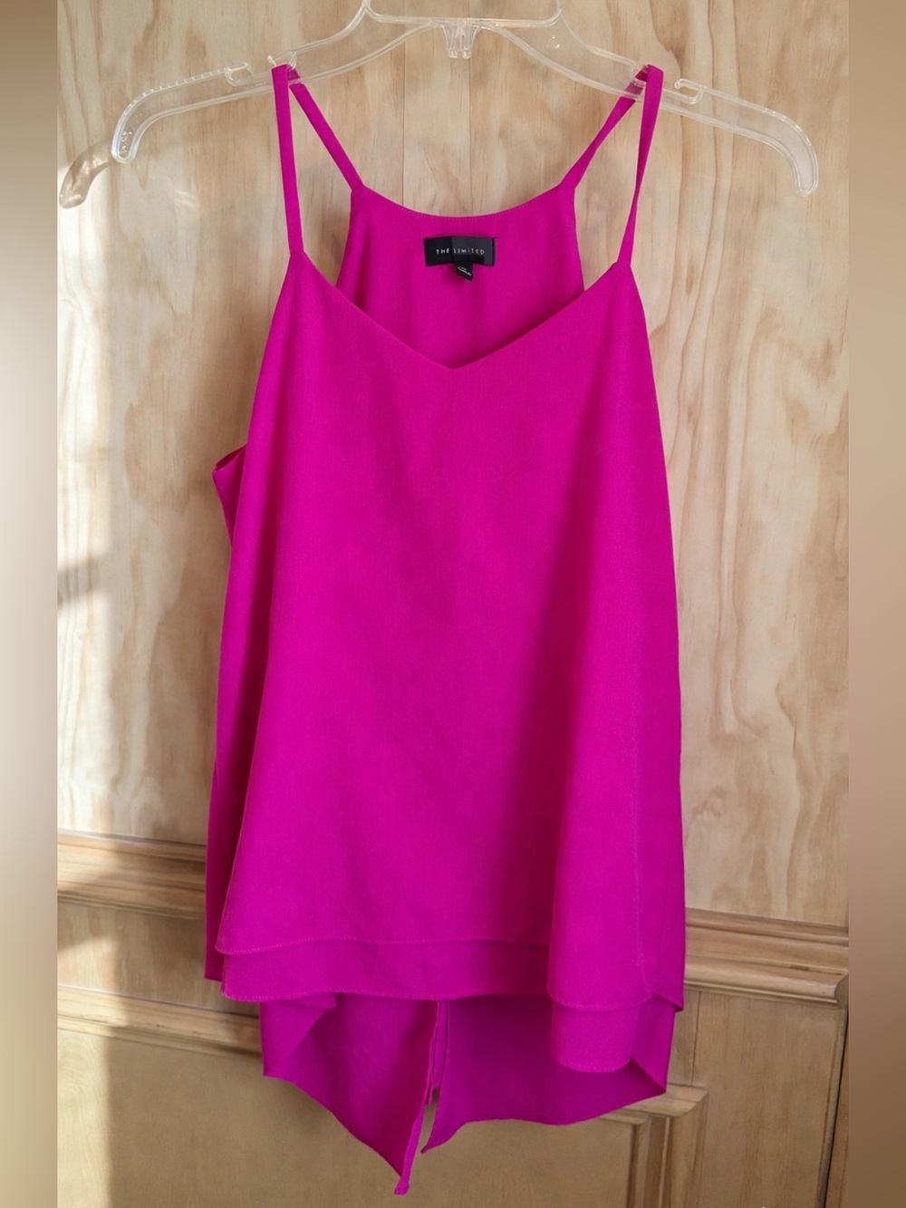 The Limited Hot Pink Spaghetti Strap Camisole